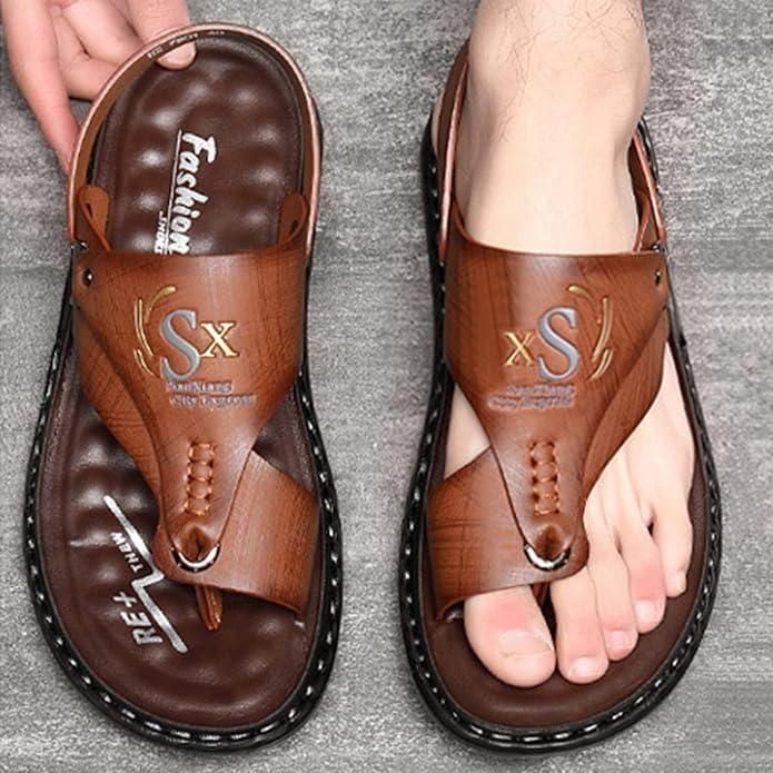 Men's Casual Synthetic Leather Sandal